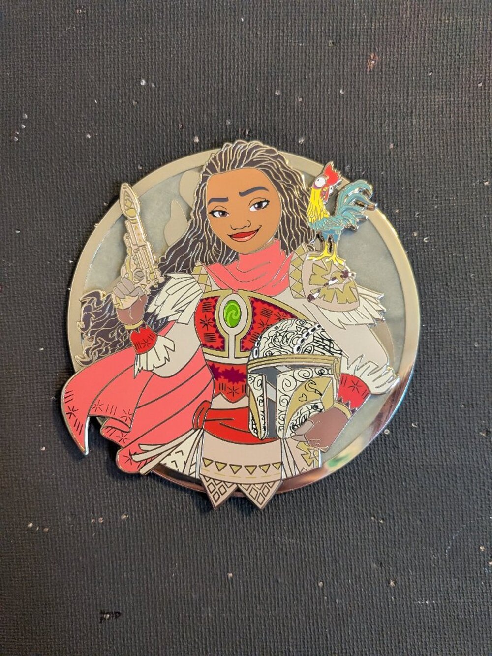 Mandalorian Moana fantasy pin